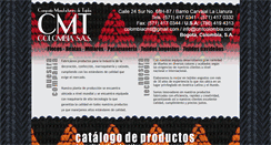 Desktop Screenshot of cmtcolombia.com